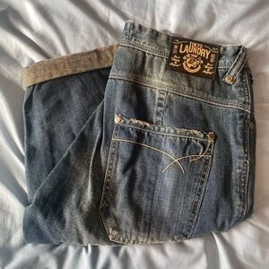 Tokyo Laundry Mens Size 32 Waist Denim Shorts Streetwear